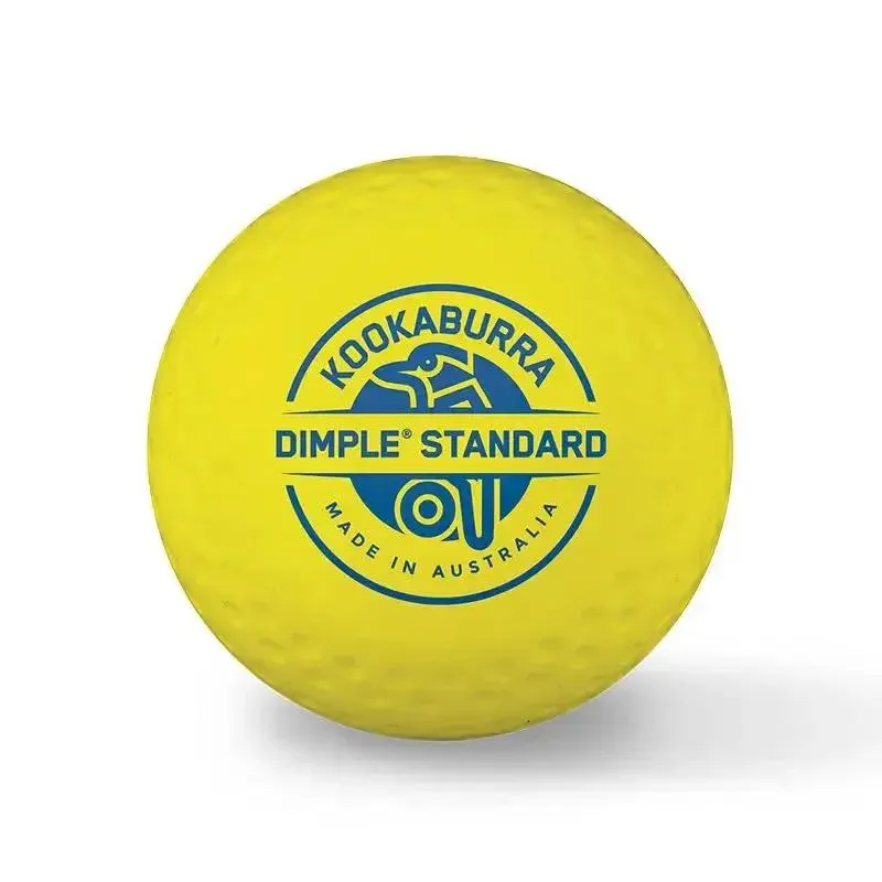 Kookaburra Dimple Standard Hockey Ball / Yellow