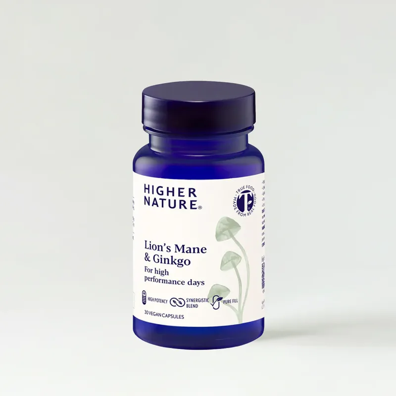 Higher Nature Lion's Mane & Ginkgo