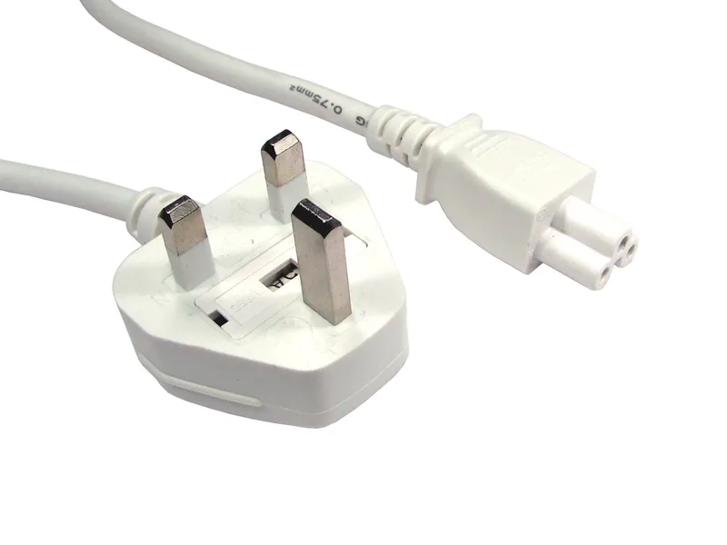 Cables Direct UK - C5 1.8m White C5 coupler