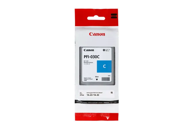 Canon 3490C001/PFI-030C Ink cartridge cyan 55ml for Canon IPF TA-20/TM