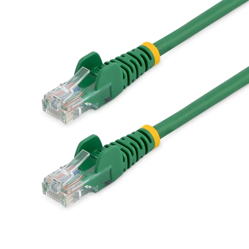 StarTech.com Cat5e Patch Cable with Snagless RJ45 Connectors - 1m. Gre