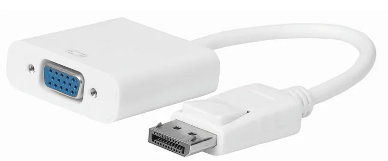 Microconnect DPVGA15CMW video cable adapter 0.15 m VGA (D-Sub) Display