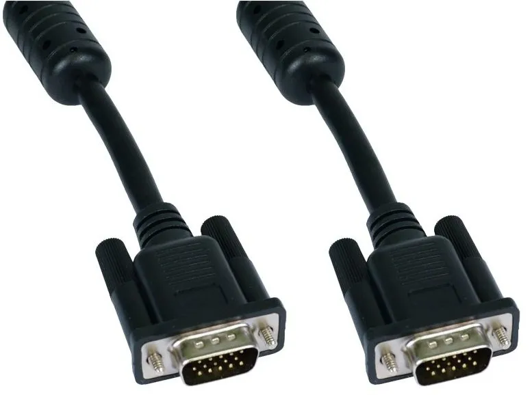 Cables Direct SVGA 20m M-M VGA cable VGA (D-Sub) Black