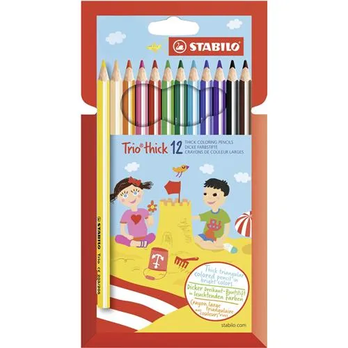 STABILO Trio Thick Multicolour 12 pc(s)