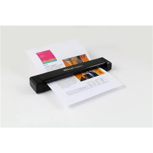 IRIScan Express 4 CIS Sensor 1200 x 1200 DPI USB Sheet-fed scanner Black