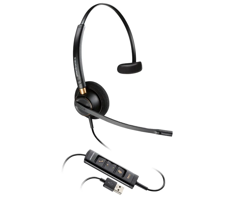HP Poly EncorePro 515 Microsoft Teams Certified Monoaural with USB-A H
