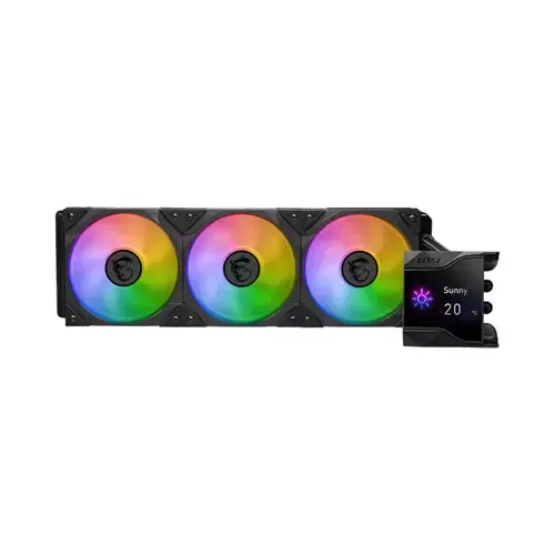 MSI MPG CORELIQUID D360 computer cooling system Processor All-in-one liquid cooler 12 cm Black 1 pc(s)