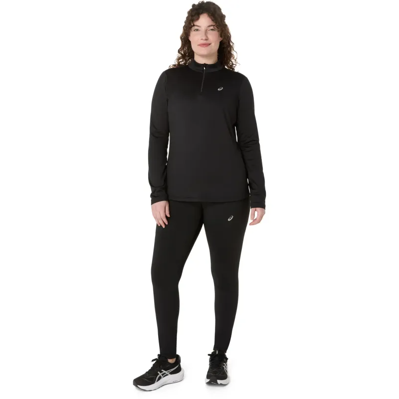 Women's long-sleeve zip T-shirt Asics