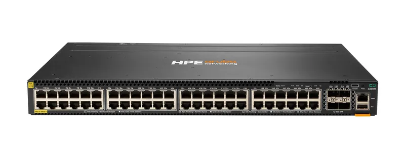 HPE Aruba Networking CX 6300M 48-port 1GbE Class 4 PoE and 4-port SFP5