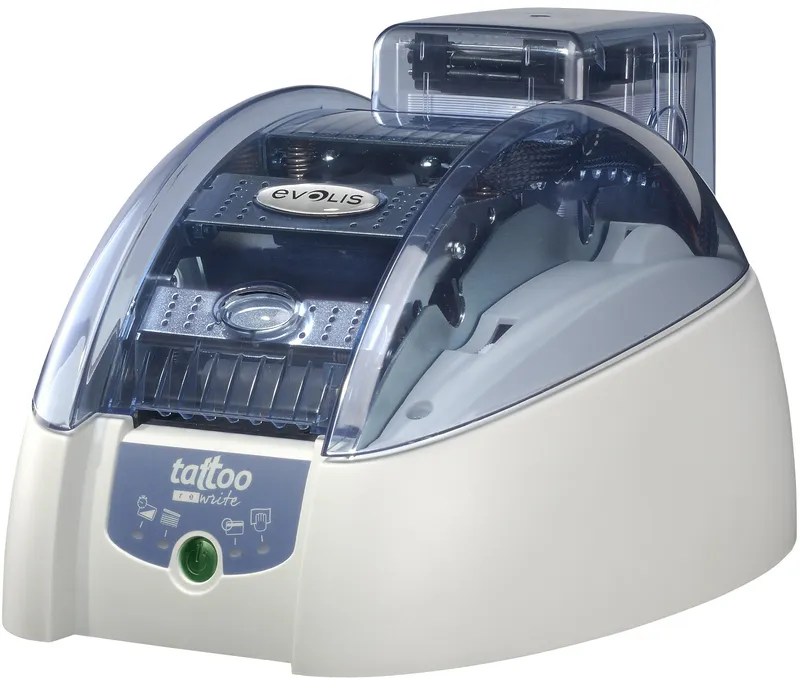 Evolis Tattoo2 RW plastic card printer 300 x 300 DPI