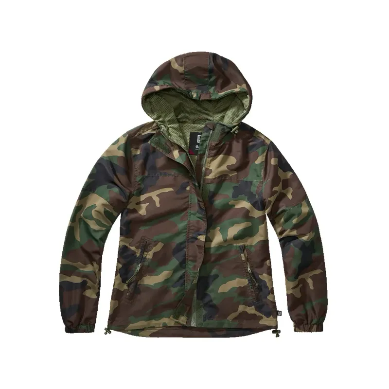 Women's full zip waterproof summer jacket Brandit