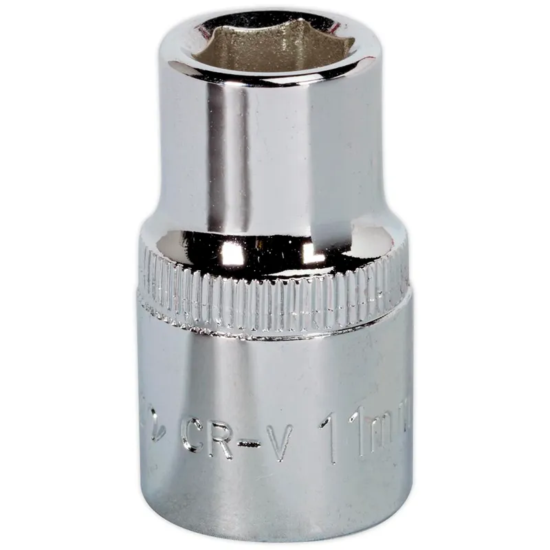 Sealey 1/2" Drive Hexagon WallDrive Socket Metric