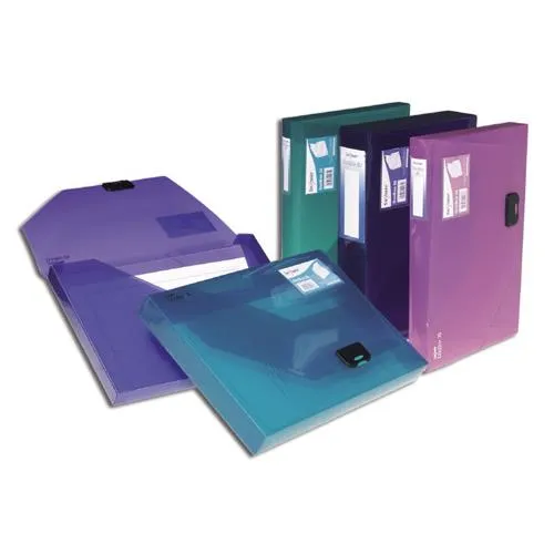 Snopake 12849 box file 350 sheets Transparent Polypropylene (PP)