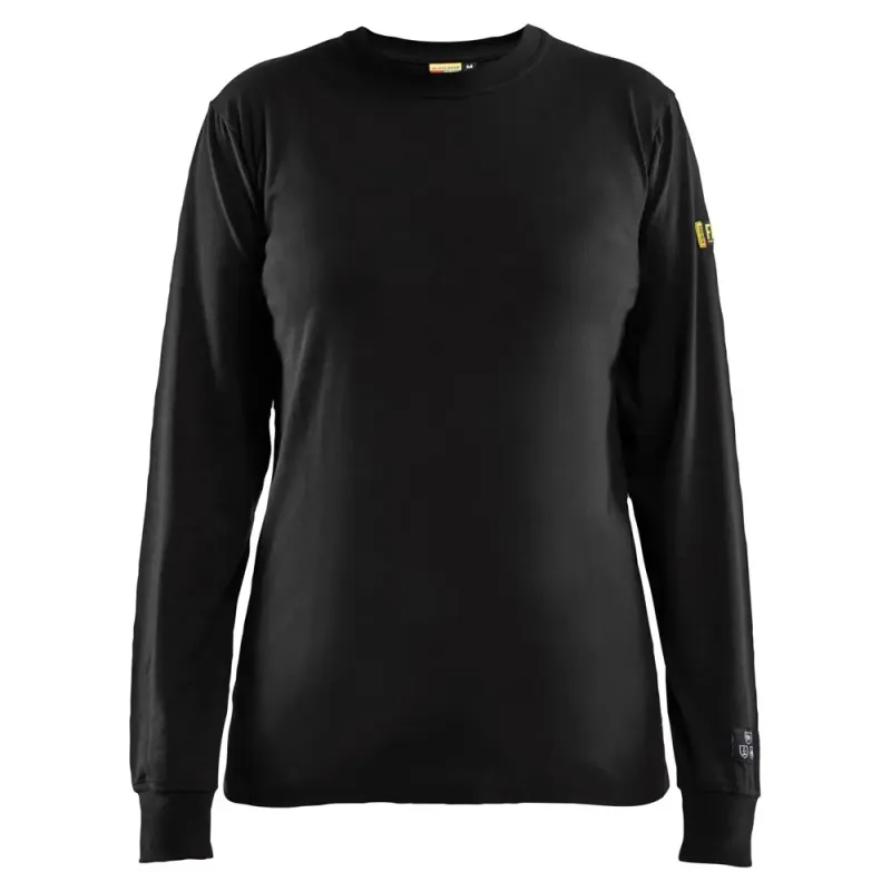 Women's flame-retardant long-sleeve T-shirt Blaklader
