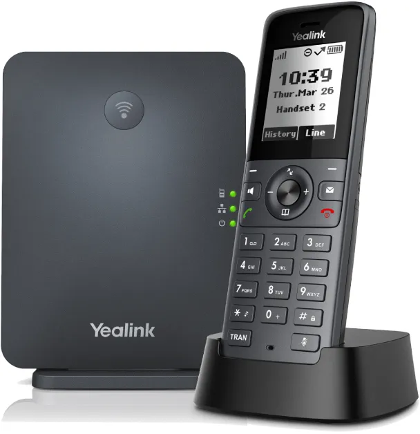 Yealink W71P Bundle - Includes W70B Single Cell Base Station and W71H