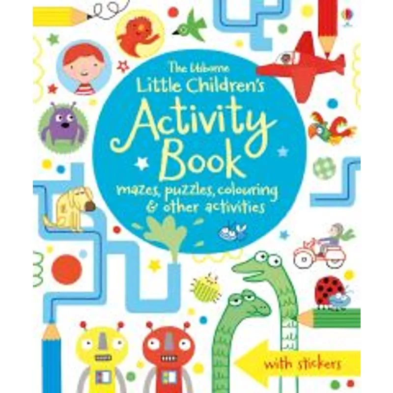 Little Children's Activity Book mazes, puzzles, colouring & other activities
