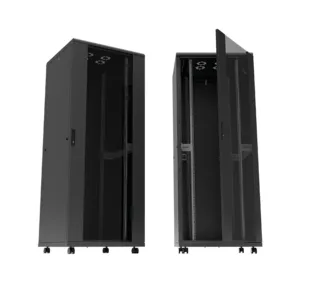 LogiLink D42S81B rack cabinet 42U Freestanding rack Black