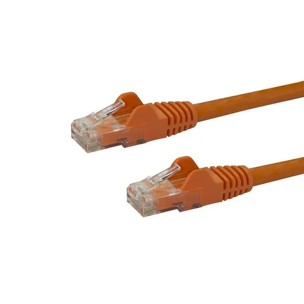 StarTech.com 7m CAT6 Ethernet Cable - Orange CAT 6 Gigabit Ethernet Wi