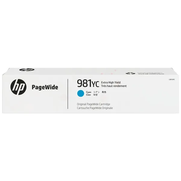 HP L0R17YC/981YC Ink cartridge cyan Contract. 16K pages ISO/IEC 19752