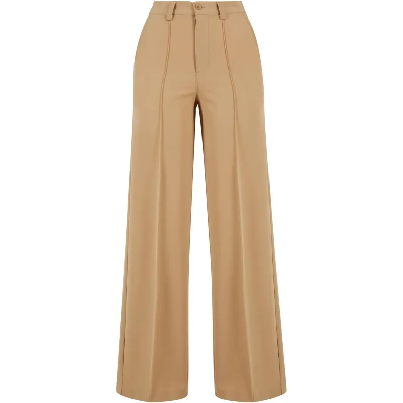 Women's wide-leg viscose Trousers Urban Classics