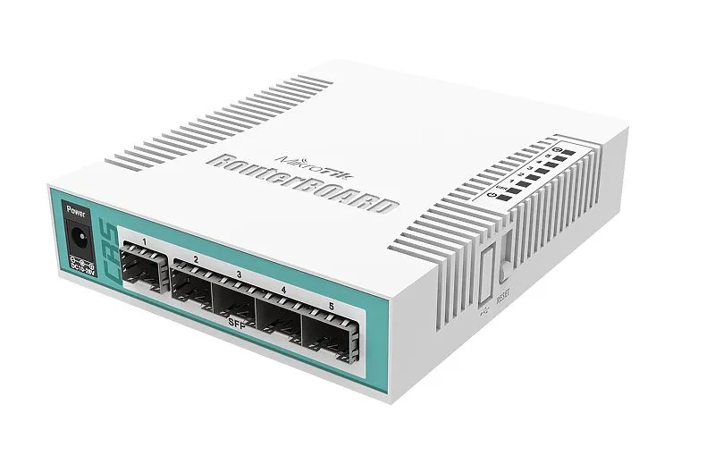 Mikrotik CRS106-1C-5S network switch Gigabit Ethernet (10/100/1000) Po