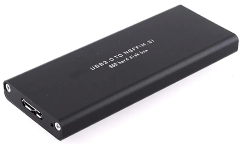 CoreParts MSUB4300 storage drive enclosure HDD/SSD enclosure Black M.2
