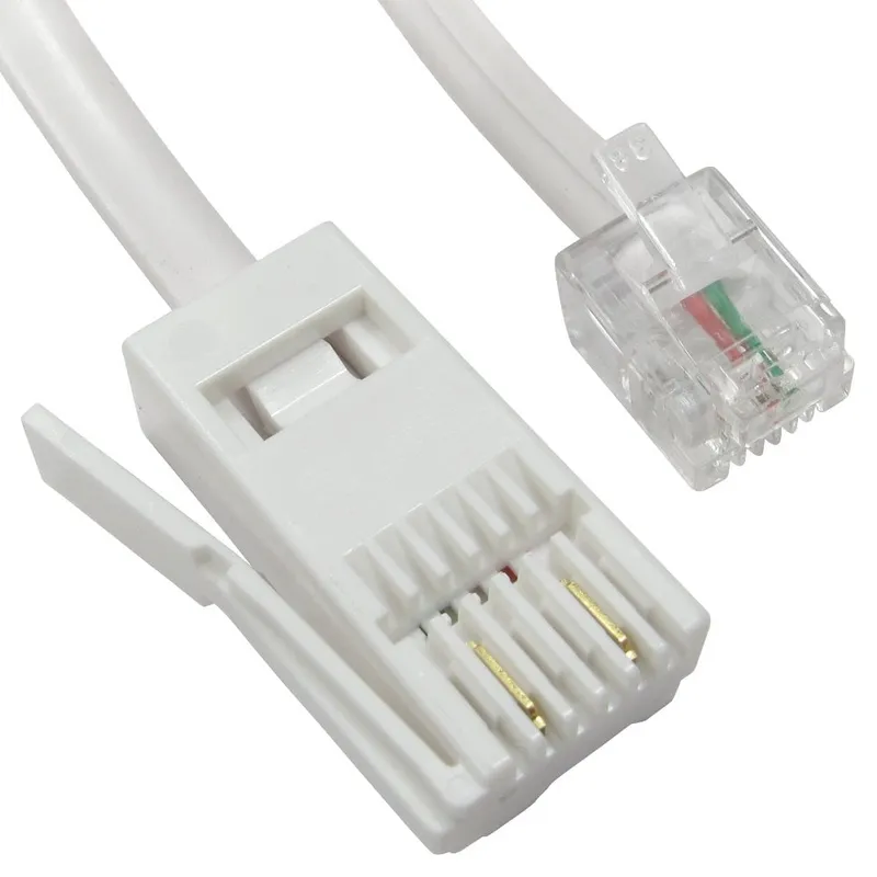 Cables Direct 10m Two Wire RJ11(M) - BT (M)
