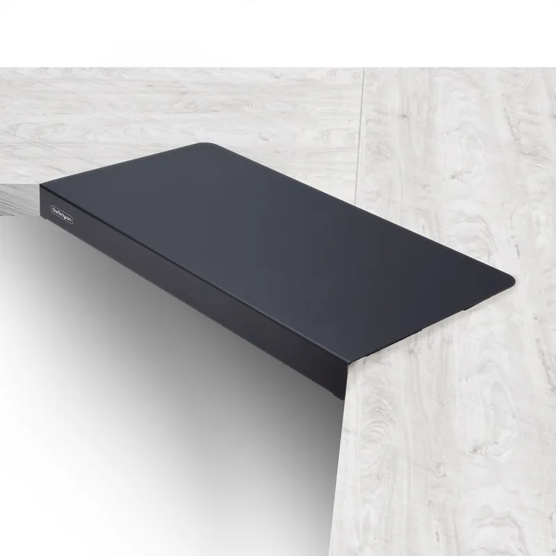 StarTech.com Clamp-On Steel Desk Corner Sleeve for L-Shaped/Corner Des