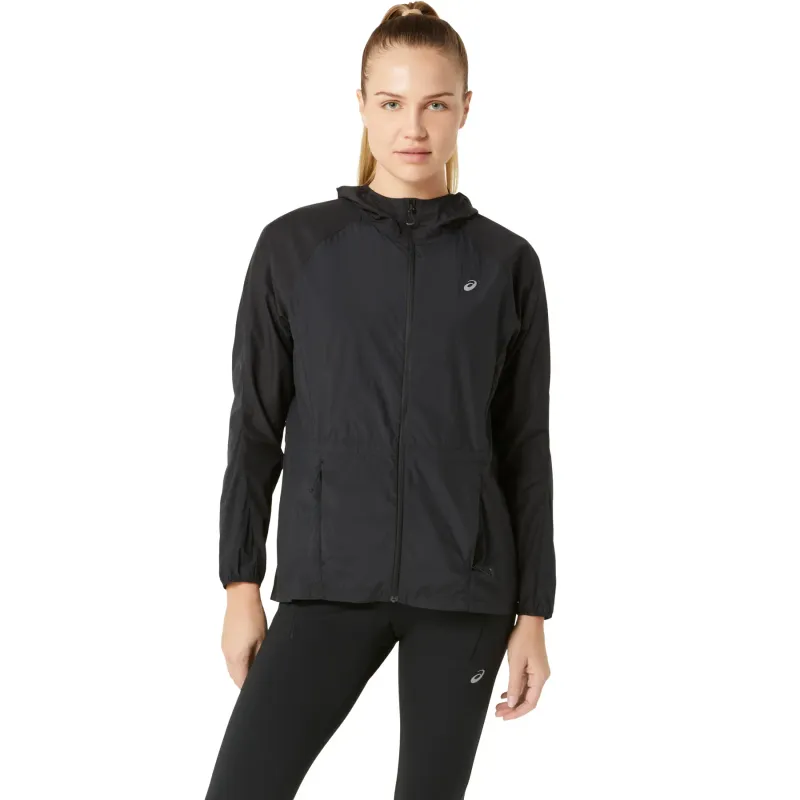 Women's packable waterproof jacket Asics Road