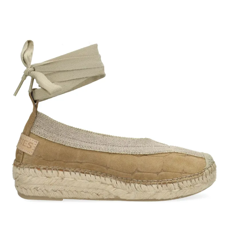 Crocodile Espadrilles Women Shabbies Amsterdam Palma Kimono