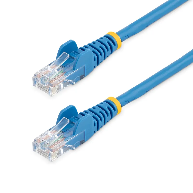 StarTech.com Cat5e Patch Cable with Snagless RJ45 Connectors - 1m. Blu