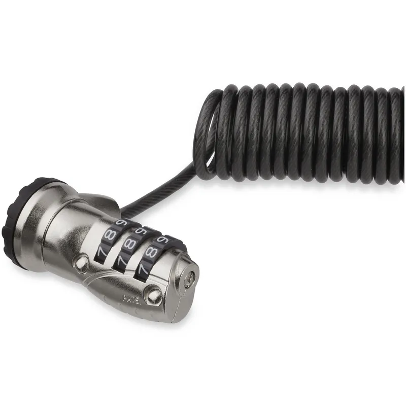 StarTech.com 6ft (1.8m) Self-Coiling Laptop Cable Lock - Portable 3-Di