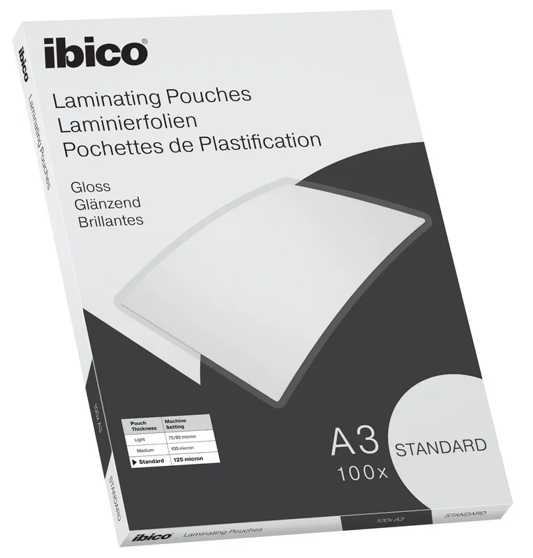 Ibico Basics Standard A3 Laminating Pouches