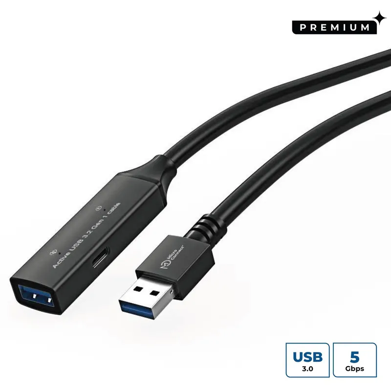 Microconnect USB3.0AAF5A USB cable USB 3.2 Gen 1 (3.1 Gen 1) 5 m USB A