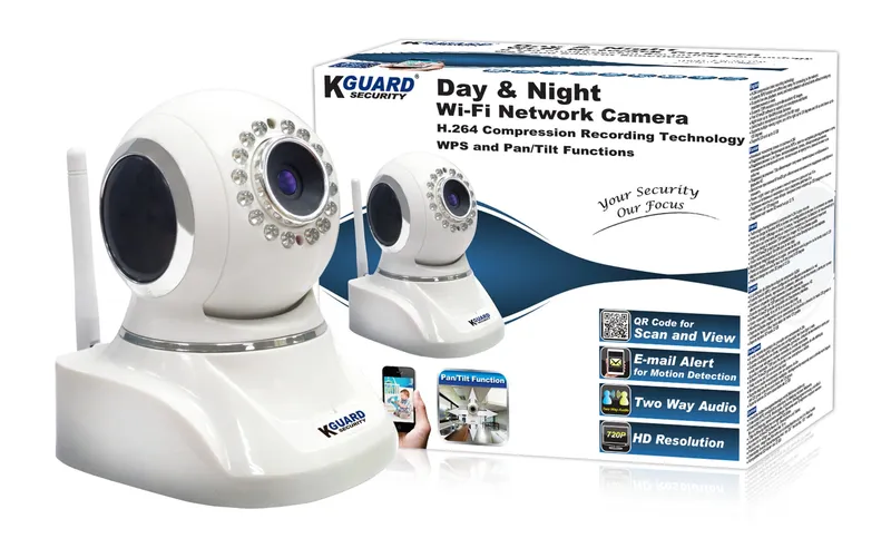 Kguard QRT-301 PanTilt IP camera Box IP security camera Indoor 1280 x