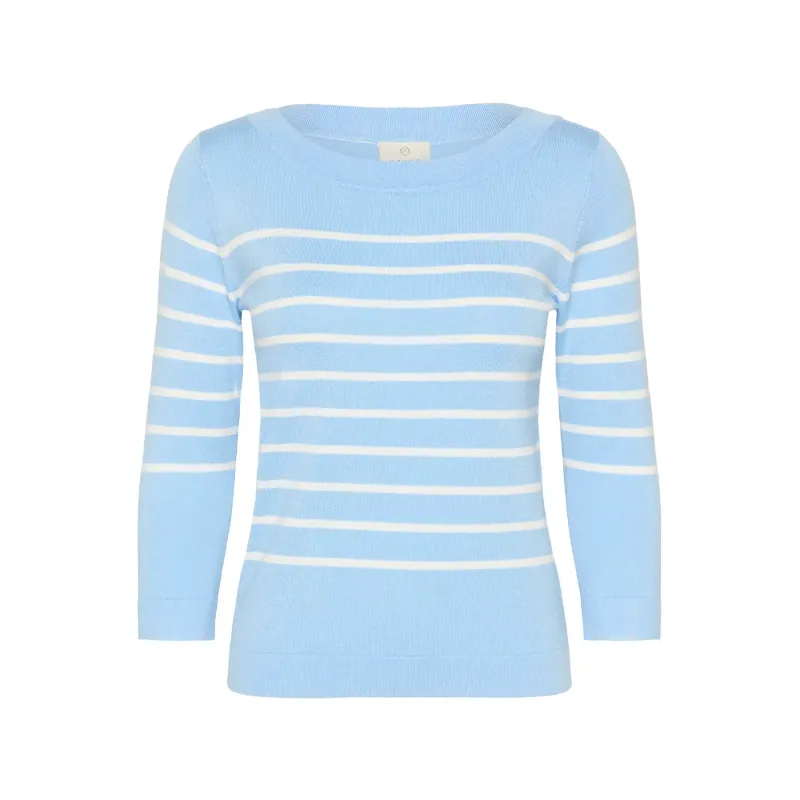 Women's boat neck sweater KAFFE Lizza