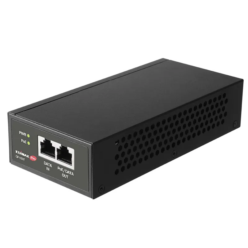 Edimax GP-103IT PoE adapter 10 Gigabit Ethernet. 100 Gigabit Ethernet.