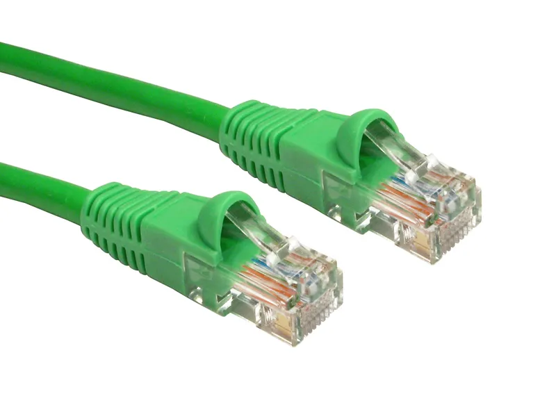 Cables Direct Cat6 15m networking cable Green U/UTP (UTP)