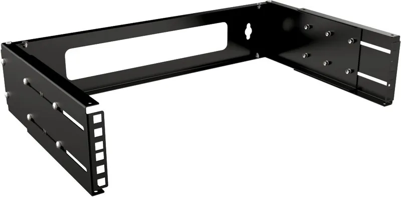 Lanview RAR200BL rack cabinet 2U Wall mounted rack Black