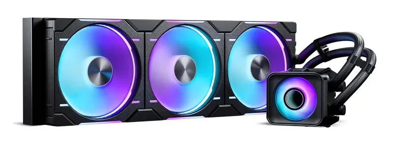 Phanteks Glacier One 420 D30 X2 Processor All-in-one liquid cooler Black 1 pc(s)