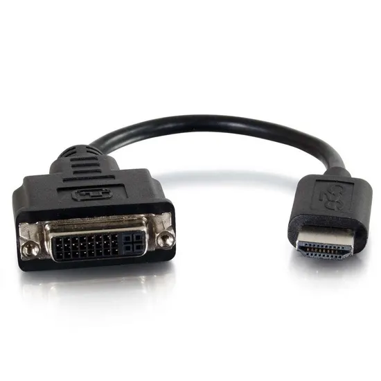 C2G HDMI Male to Single Link DVI-D Female Adapter Converter Dongle