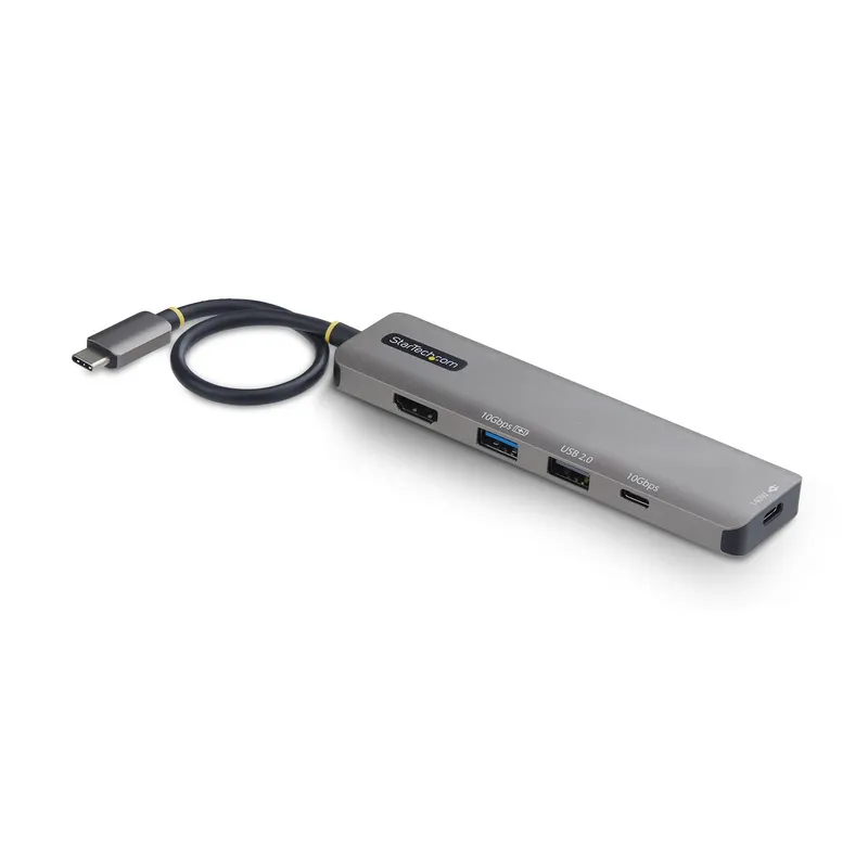 StarTech.com USB-C to HDMI Multiport Adapter with 140W PD Charging. 4K