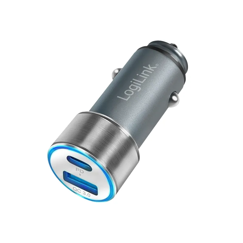 LogiLink PA0252 mobile device charger Universal Grey Cigar lighter Fas