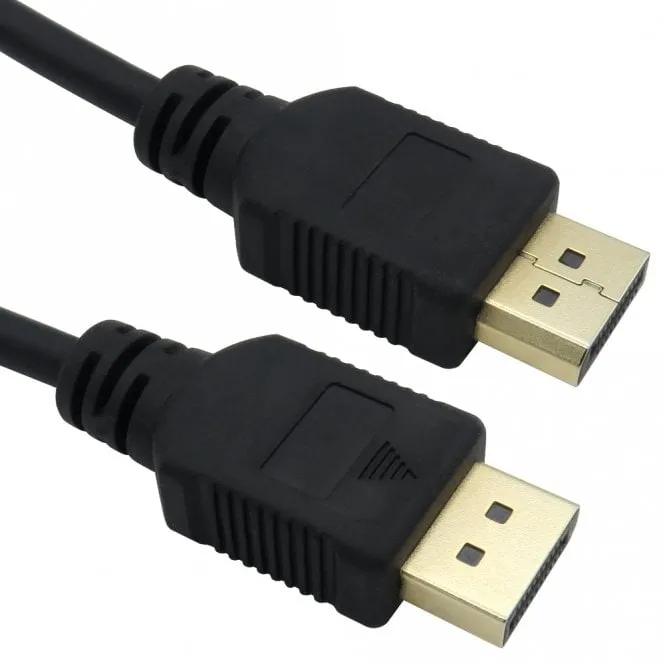Cables Direct LSZH-DP8K002 DisplayPort cable 2 m Black