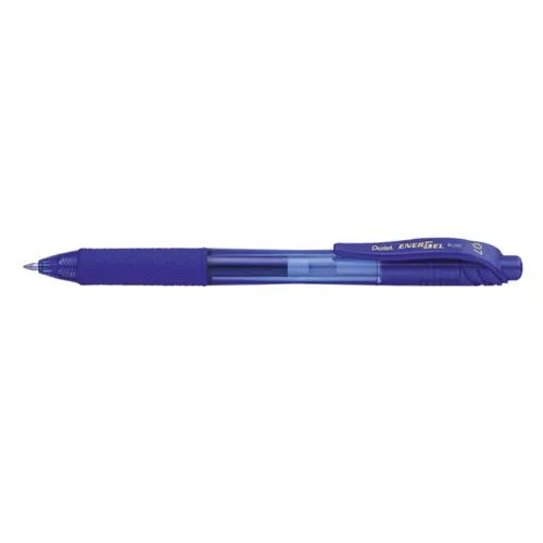 Pentel Energel X Retractable gel pen Blue 12 pc(s)
