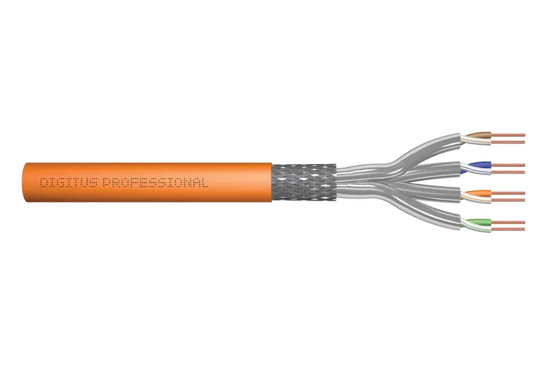 Digitus CAT 7 S-FTP data cable - installation cable. 250 m. simplex. D
