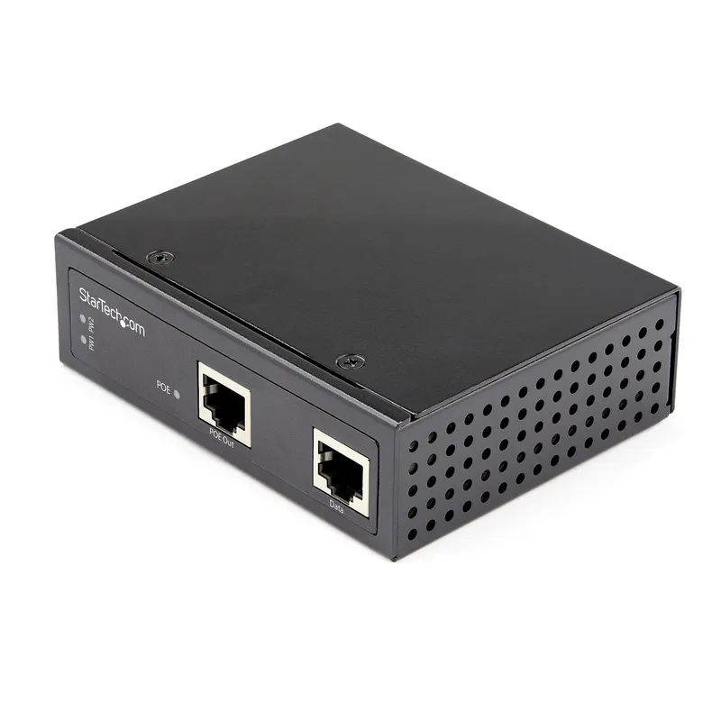 StarTech.com Industrial Gigabit PoE Injector - High Speed/High Power 9
