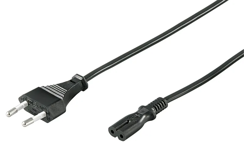 Microconnect PE030730 power cable Black 3 m Power plug type C C7 coupl