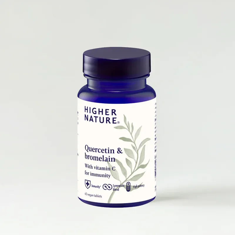 Higher Nature Quercetin & Bromelain