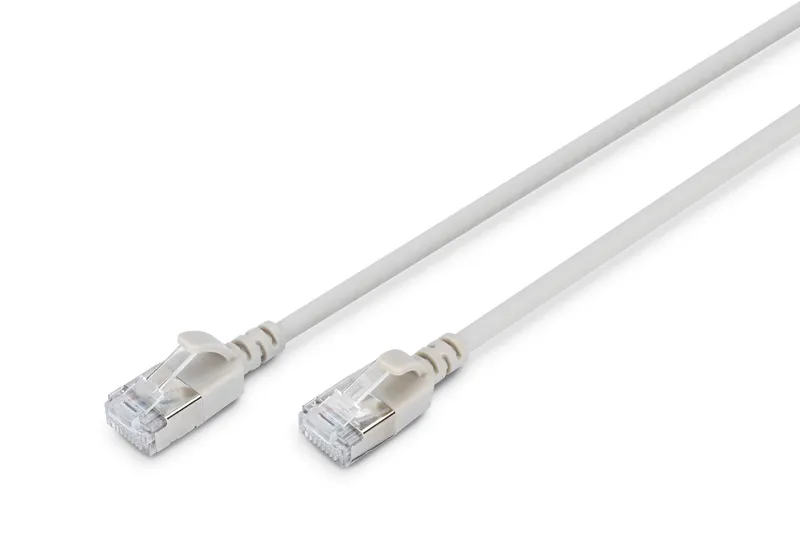 Digitus CAT 6A F-FTP Slim patch cord. 3m. gray